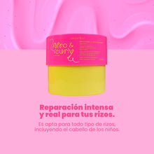 Cargar imagen en el visor de la galería, MASCARILLA REPARADORA HIDRATANTE AFRO & CURLY ANYELUZ