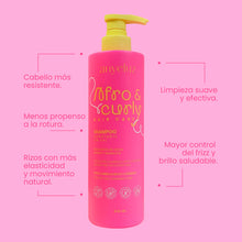 Cargar imagen en el visor de la galería, SHAMPOO HIDRATANTE AFRO & CURLY ANYELUZ