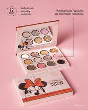 Cargar imagen en el visor de la galería, PALETA DE SOMBRAS 12 TONOS MINNIE MOUSE MIIS