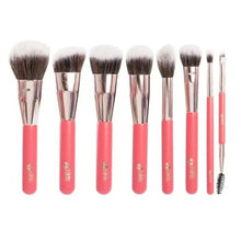 Cargar imagen en el visor de la galería, KIT DE BROCHAS X10 ROSA TERCIOPELO TRENDY REF BRT2287