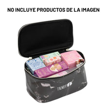 Cargar imagen en el visor de la galería, BAÚL MEDIANO MÁRMOL NEGRO TRENDY