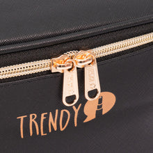 Cargar imagen en el visor de la galería, BAÚL MEDIANO NEGRO TRENDY REF BMT1666