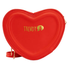 Cargar imagen en el visor de la galería, BOLSO CORAZÓN ROJO TRENDY