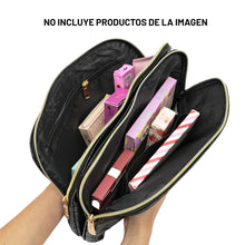 Cargar imagen en el visor de la galería, COSMETIQUERA GRANDE CUERINA TRENDY REF CD04