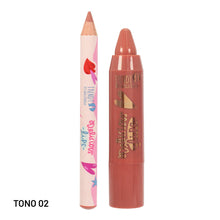 Cargar imagen en el visor de la galería, KIT DE LABIOS DELICIUS LIPS CRAYOLA Y DELINEADOR TRENDY
