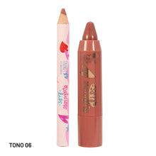 Cargar imagen en el visor de la galería, KIT DE LABIOS DELICIUS LIPS CRAYOLA Y DELINEADOR TRENDY
