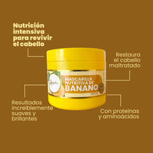 Cargar imagen en el visor de la galería, MASCARILLA NUTRITIVA CON BANANO ANYELUZ