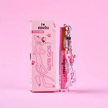 Cargar imagen en el visor de la galería, LIP GLOSS GLITTER PANTERA ROSA MELU