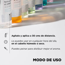 Cargar imagen en el visor de la galería, PERFUME PARA EL CABELLO 120ML CLICK HAIR