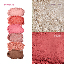 Cargar imagen en el visor de la galería, PALETA DE SOMBRAS Y ROSTRO PANTERA ROSA MELU