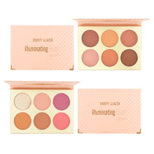 Cargar imagen en el visor de la galería, PALETA DE RUBORES ILLUMINATING BLUSH BEAUTY GLAZED