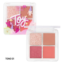 Cargar imagen en el visor de la galería, PALETA DE SOMBRAS TOY REF STT1576