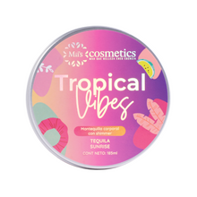 Cargar imagen en el visor de la galería, MANTEQUILLA TROPICAL VIBES CON SHIMMER MIIS COSMETICS