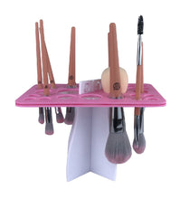 Cargar imagen en el visor de la galería, SOPORTE PARA SECADO DE BROCHAS CUADRADO