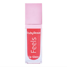 Cargar imagen en el visor de la galería, GLOSS LIP GLAZE FEELS RUBY ROSE COLOR 76