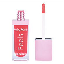 Cargar imagen en el visor de la galería, GLOSS LIP GLAZE FEELS RUBY ROSE COLOR 76