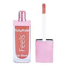 Cargar imagen en el visor de la galería, GLOSS LIP GLAZE FEELS RUBY ROSE COLOR 77