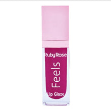 Cargar imagen en el visor de la galería, GLOSS LIP GLAZE FEELS RUBY ROSE COLOR 81