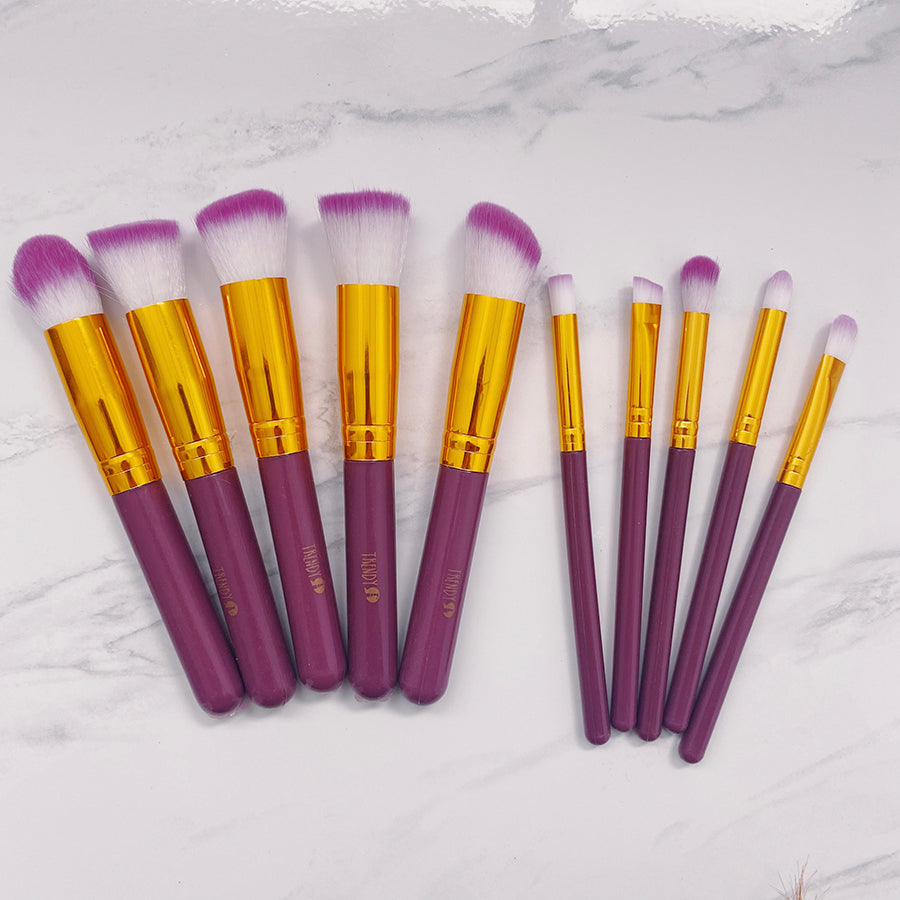 KIT KABUKI X10 TRENDY COLORES PASTEL