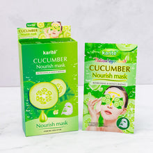 Cargar imagen en el visor de la galería, MASCARILLA VELO PEPINO KARITÉ