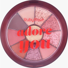 Cargar imagen en el visor de la galería, PALETA DE SOMBRAS ADORE YOU RUBY ROSE