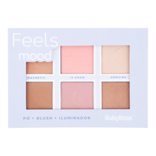 Cargar imagen en el visor de la galería, PALETA ROSTRO FEELS MOOD RUBY ROSE