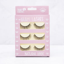 Cargar imagen en el visor de la galería, PESTAÑAS TRENDY GLAM LASHES SET X3 UND