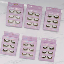 Cargar imagen en el visor de la galería, PESTAÑAS TRENDY GLAM LASHES SET X3 UND