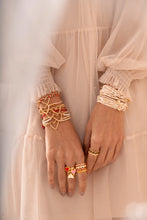 Cargar imagen en el visor de la galería, SET ANILLO X2 MULTICORAZONES BASIC