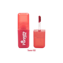 Cargar imagen en el visor de la galería, LIP GLOSS CUADRADO - PURPURE
