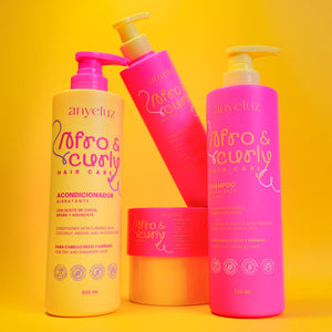ACONDICIONADOR HIDRATANTE AFRO Y CURLY ANYELUZ