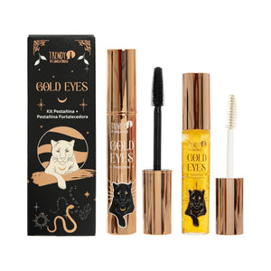 KIT DUO PESTAÑINA + FORTALECEDORA GOLD EYES