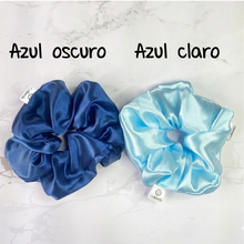 Cargar imagen en el visor de la galería, SCRUNCHIE EN SATÍN MEDIANA
