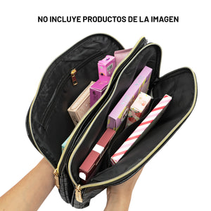 COSMETIQUERA GRANDE CUERINA TRENDY REF CD04