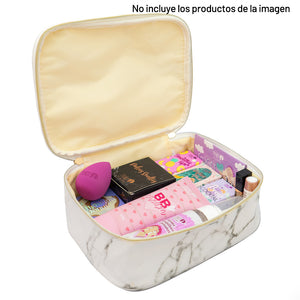 COSMETIQUERA LONCHERA TRENDY MARMOL