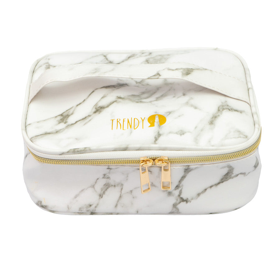 COSMETIQUERA LONCHERA TRENDY MARMOL