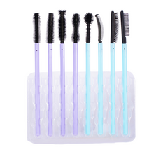 Cargar imagen en el visor de la galería, SET DE CEPILLOS PARA CEJAS Y PESTAÑAS X8 COSMOS MIIS
