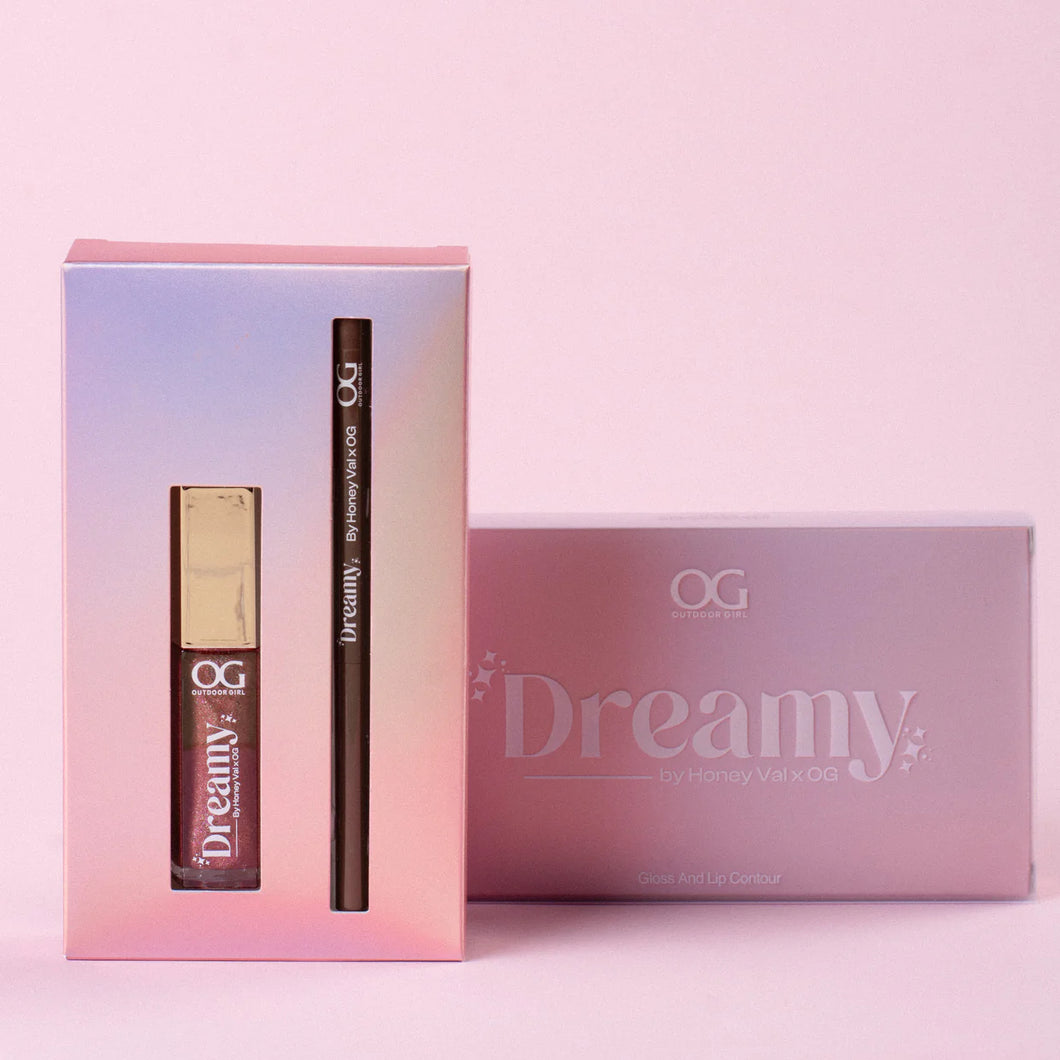 KIT LABIOS LIP CONTOUR DREAMY x HONEY VAL OG