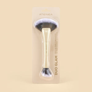 BROCHA DUO GLAM DB03 CONTORNO Y ABANICO ATENEA
