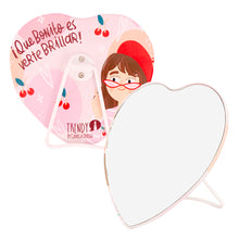 Cargar imagen en el visor de la galería, ESPEJO CORAZÓN TRENDY
