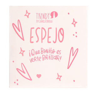 ESPEJO CORAZÓN TRENDY