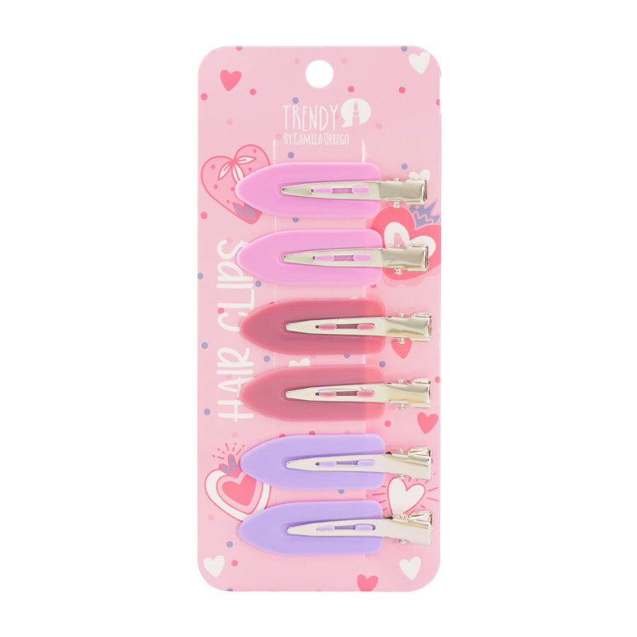 HAIR CLIPS X6 TRENDY | Bella Forever