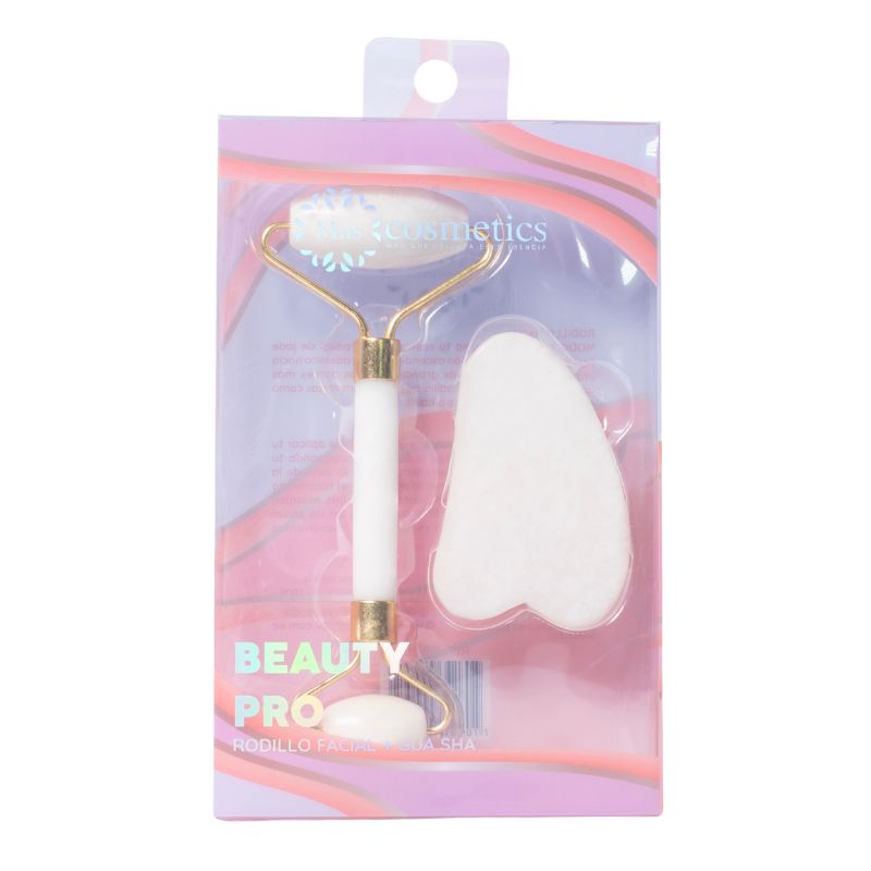 SET RODILLO MASAJEADOR JADE CON GUASHA MIIS - Main Image