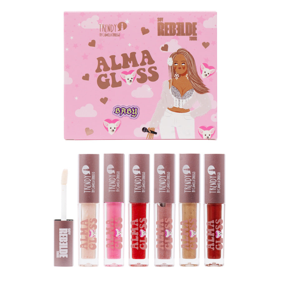 KIT ALMA GLOSS X6 RBD TRENDY