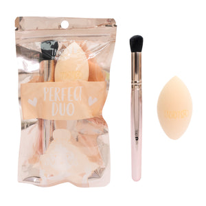 KIT PERFECT DUO BROCHA Y ESPONJA TRENDY