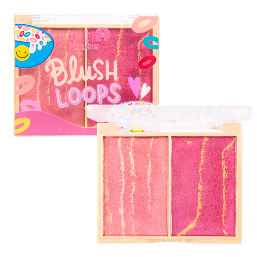 RUBOR DOBLE LOOP BLUSH TRENDY | Bella Forever