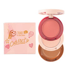 Cargar imagen en el visor de la galería, TORRE DE RUBOR, ILUMINADOR Y CONTORNO CAT FACE TRENDY
