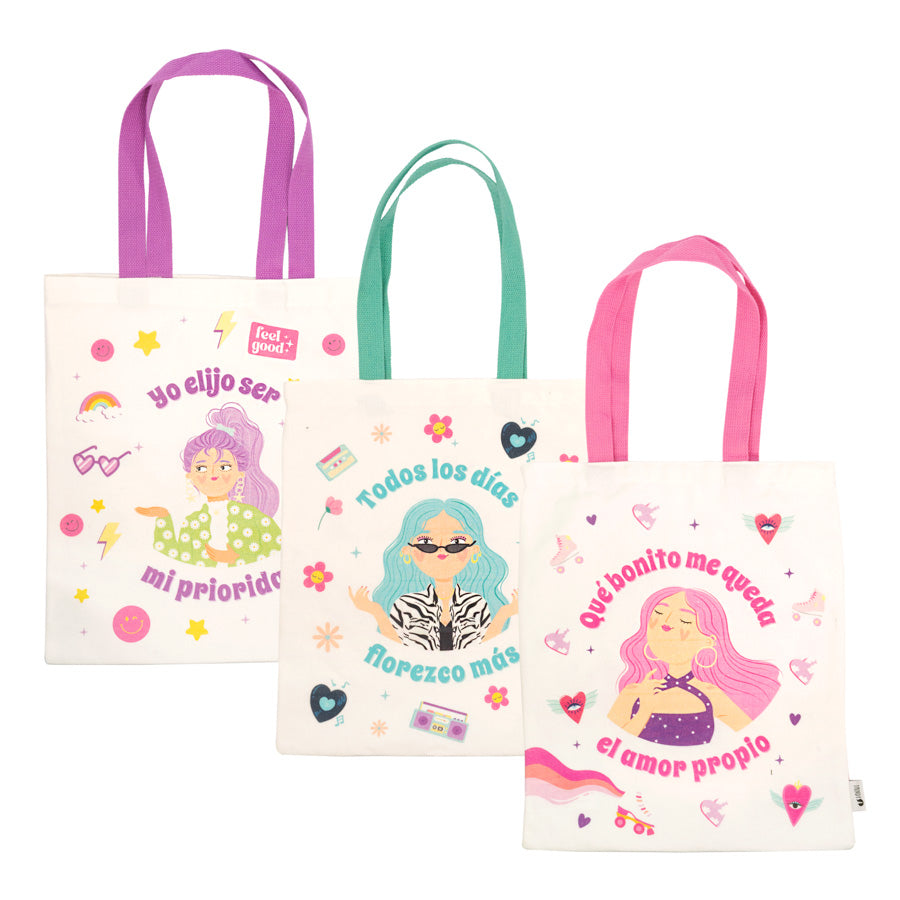 TOTE BAG PASTEL TRENDY