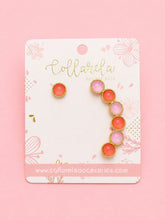 Cargar imagen en el visor de la galería, EARCUFF BOLITAS TONOS ROSA
