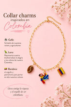 Cargar imagen en el visor de la galería, COLLAR CHARMS ORGULLO COLOMBIANO
